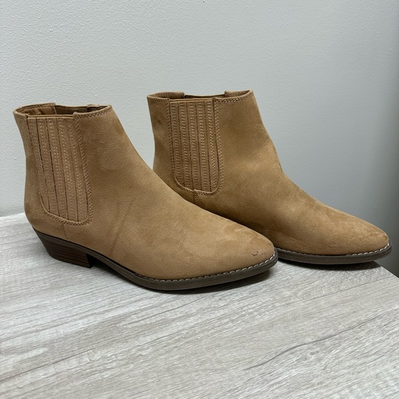 Universal Threads - Women’s Brown - Tan Ankle Boots Booties SZ 8 - Picture 5 of 7